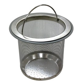 SANEI H6502AF Sink Drain Basket with Adapter for Diameter 5.3 inches (135 mm) and 5.7 inches (145 mm)