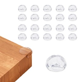 LeTradeJP Corner Cushion, Corner Protection, Transparent, Corner Cover, Table Corner Cover, Table Corner Cover, Super Strong Tape, Prevents Babies and Children, Injury Prevention, Table Corner Cover