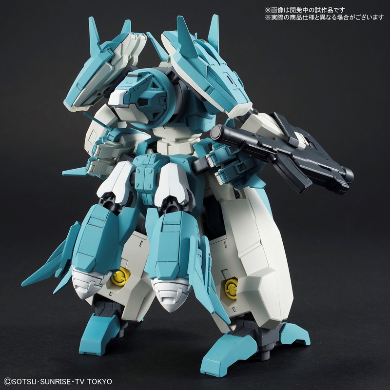 HGBD Gundam Build Divers Seravee Gundam Scheherazade, 1/144 Scale, Color-coded