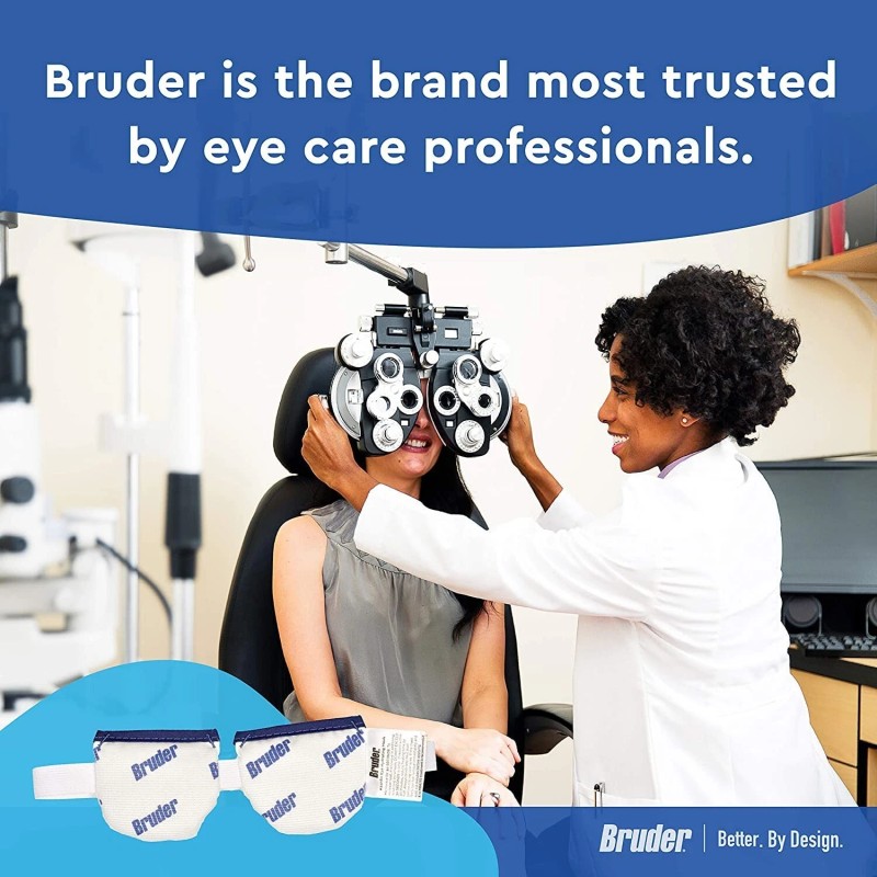 Bruder Moist Heat Eye Compress | Microwave Activated |Heat and