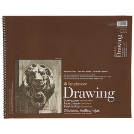 Strathmore (400-107 400 Series Drawing, Smooth Surface, 14x17, White