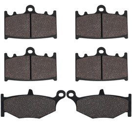 Yerbay Brake Pads Front/Rear Kit for Suzuki GSR 600 (06-10)/GSR 400 (06-08)