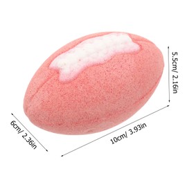 KOMBIUDA Essential Oil Bathing Salt 3pcs Small Bathtub Bubble Natural Bath Salt for Relaxation and Skin Care