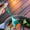 SILVERANT Titanium Spork, 6.4” Ulralight Long Utensil Bottleopener Spork with