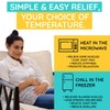 Lavender Microwavable Heating Pad Solutions Buddy - Moist & Large
