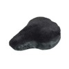 Reissner Lambskin Bicycle Saddle Cover Lambskin Combined with Faux Fur