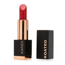 Kandi Koated Satin Lip Color [Firestarter] Soft & Creamy Lipstick Kandi Burruss | Rich Colors, Paraben-Free, Cruelty-Free Creme Lipstick | Beauty & Makeup