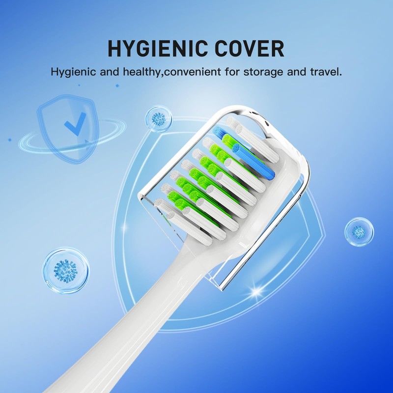 Toothbrush Replacement Heads for WaterPik Complete Care 5.0 & 9.0(WP-861/CC-01),