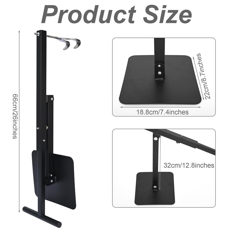 ikare Manual Trash Compactor for 60-100L Bins, Trash Compactor for