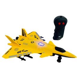 Aeroplane Toy with Lights Motion Remote Control Aeroplane Jumbo Jet Aeroplane Super Jet Hunting Toy with Remote Control with Lights RC Plane Large 23 cm Remote Control Toy