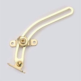 NATIONAL/SPECTRUM BRANDS HHI N208-645 5-Inch Brass Left Hand Lid Support