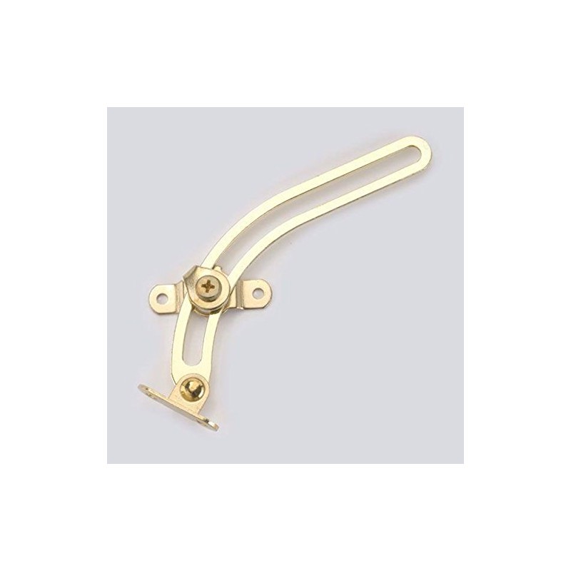 NATIONAL/SPECTRUM BRANDS HHI N208-645 5-Inch Brass Left Hand Lid Support