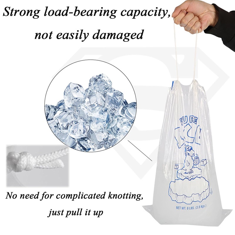 Reusable Ice Cube Bags, Ice Bags for Ice Cubes, Ice