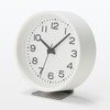 MUJI MJ-ACSW2 44275702 Analog Watch, Small (with Stand), White, 4.9
