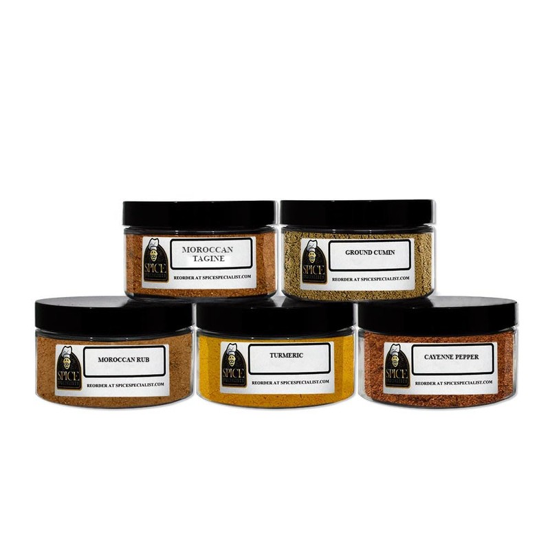 MOROCCAN Seasonings Kit - KOSHER - Spice Gift Sets -