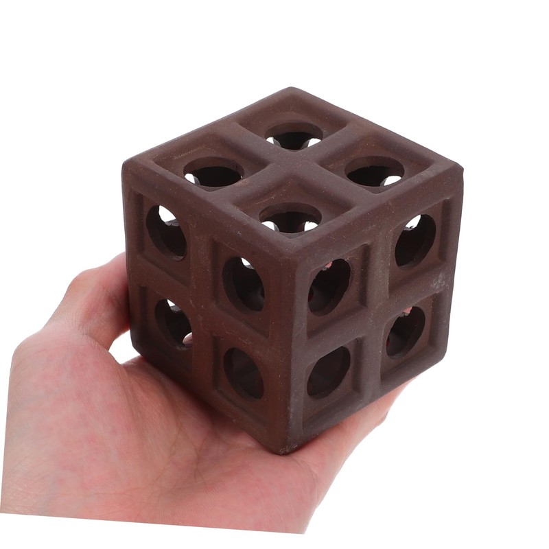 ABOOFAN 3Pcs Ceramic Fish Tank Hideout Unique Breeding Cave for