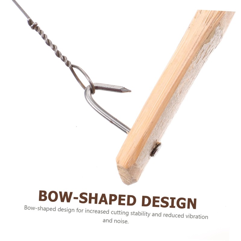 Tofficu Ergonomic Bow Coping Saw for Wood Cutting Professional Woodworker