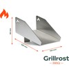 Stainless Steel Pellet Slide, Magnetic Pellet Funnel, Upgrade for Traeger