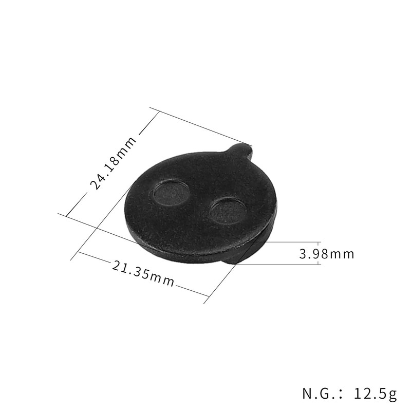 Fututech Brake Pads (2 Pieces) for Kugoo M4 M4 Pro,