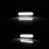 KENRTIR Smoked Lens White LED Rear Side Marker Lamps Compatible