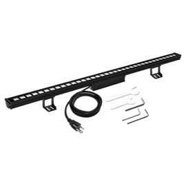 New Upgraded 36W LED Wall Washer Light with External Power Supply, 5000K Daylight White Linear Light Bar, 120V Waterproof Wall Washing Strip Lamp for Outdoor, Indoor, Sign, Commercial Lighting