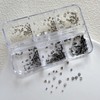 NAIL ANGEL Nail Studs Set, Punk Cone Square Studs Accessories,