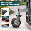 Aclastool Gate Wheel, 13.1 Inch Overall Height, 6 Inch Wheel