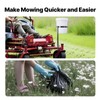 Feimire 5 Gallon Trash Bucket Holder, Adjustable Height: 19.3–28.3'', Clamp-On