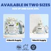Vital Toothpaste Tabs with 7% Nano-Hydroxyapatite | Naturally Whitens +