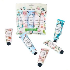 Crema De Manos 5pcs Hidratante Floral Viaje Regalo Mujeres