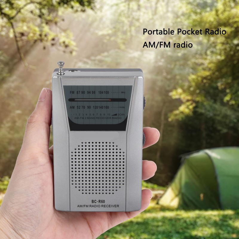 Portable Radio Portable Pocket Small Mini Multifunctional Practical AM FM