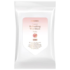 フェルナンダ フレグランス リフレッシング ウェットシート モモ (20枚)