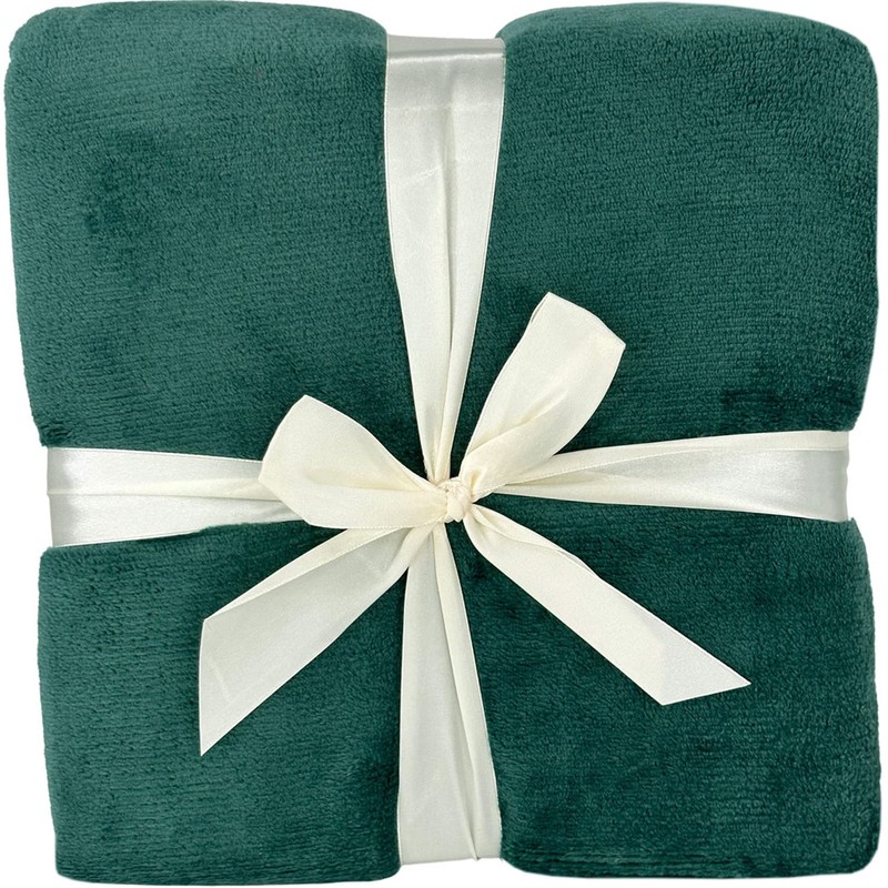 Euromat Flannel Microfibre Blanket, Cuddly Blanket, Bed Throw, 150 x