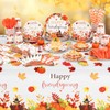 Potchen 452 Pcs Happy Friendsgiving Party Decorations for 50, Fall