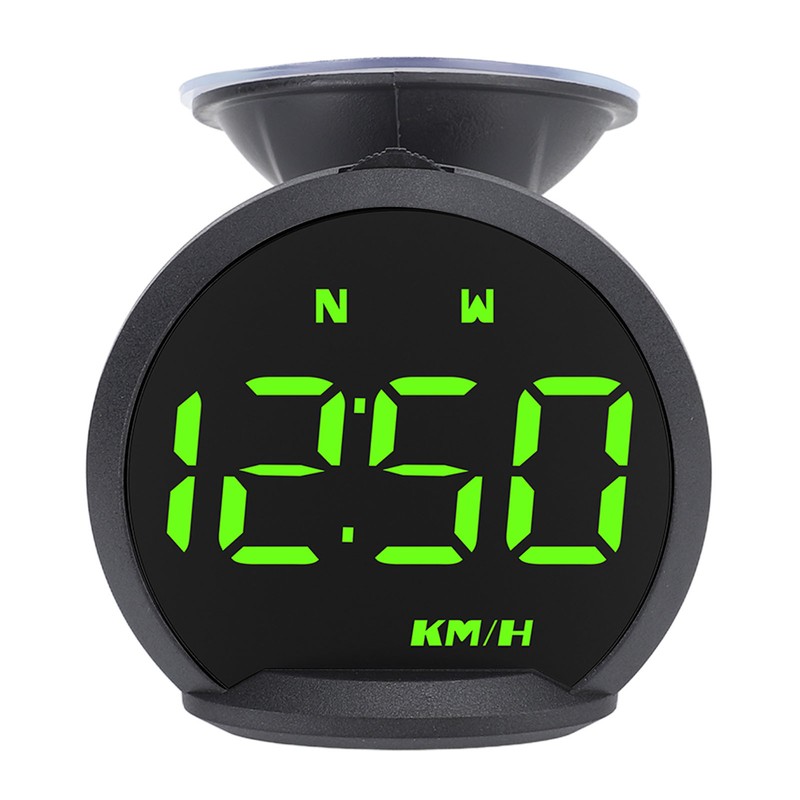 GPS HUD Speed Direction Driving Distance Overspeed Alarm Multifunctional Universal