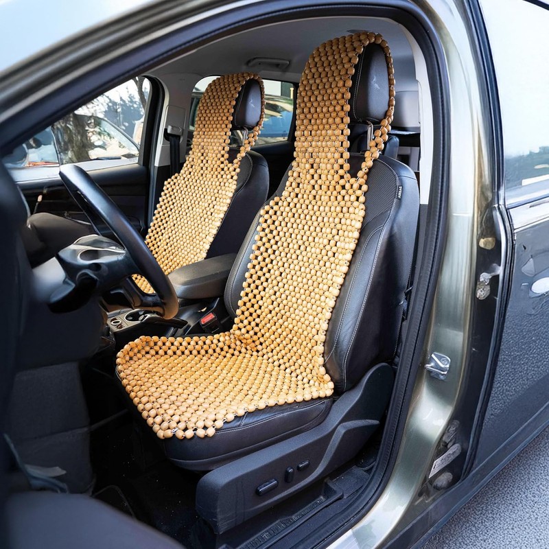 ZONETECH Beaded Seat Cover for Cars Cooling, Massage Cushion, Car