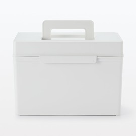 無印良品 ポリプロピレン 救急箱 ホワイトグレー KG0WYA4S