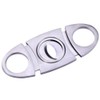 URAQT Cigar Tool Stainless Steel Cigar Cutter Cigar Double Blade