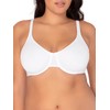 Fruit of the Loom Women's Unlined Underwire Bra-Cotton & Spandex