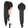 Cybelleza 20inch Ponytail Hair Extensions Straight Ponytail Claw Jaw on