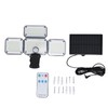 4 Head Solar Sensor Light 7700K 8W IP65 3 Gear