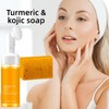 EIVJEC 4Pcs Turmeric Wash and Care Two Piece Set, Tuemeric