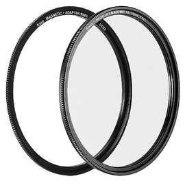 Kase Magnetic 77mm Black Mist 1/8 Soft Focus Optical Glass Filter Incl Adapter Revolution/Skyeye Compatible