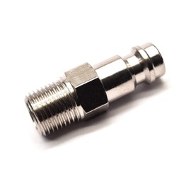 Rectus 21 Type - Quick Connector Male with 1/8" BSPT Male Thread used on Water Fed Pole Systems