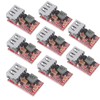 Dealikee Pack of 8 DC-DC Buck Step Down Module 6-24V