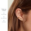 Tini Lux | Hypoallergenic Earrings | Titanium Mini Isla Stud