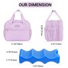 PIIOSER Breastmilk Cooler Bag with Ice Pack, Compatible with Wearable