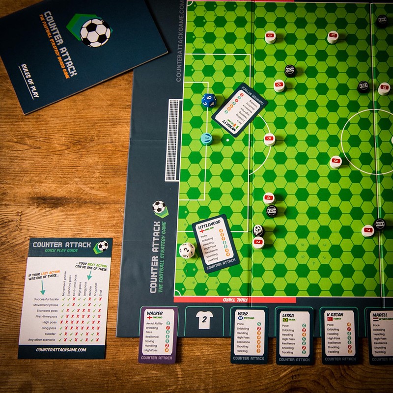 Counter Attack: The Football Strategy Board Game