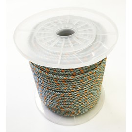 KUFA Sports 300-Foot Leaded Rope Coil with 5/16" Diameter for Crab Trap LP300 Fishing Nets, Gray