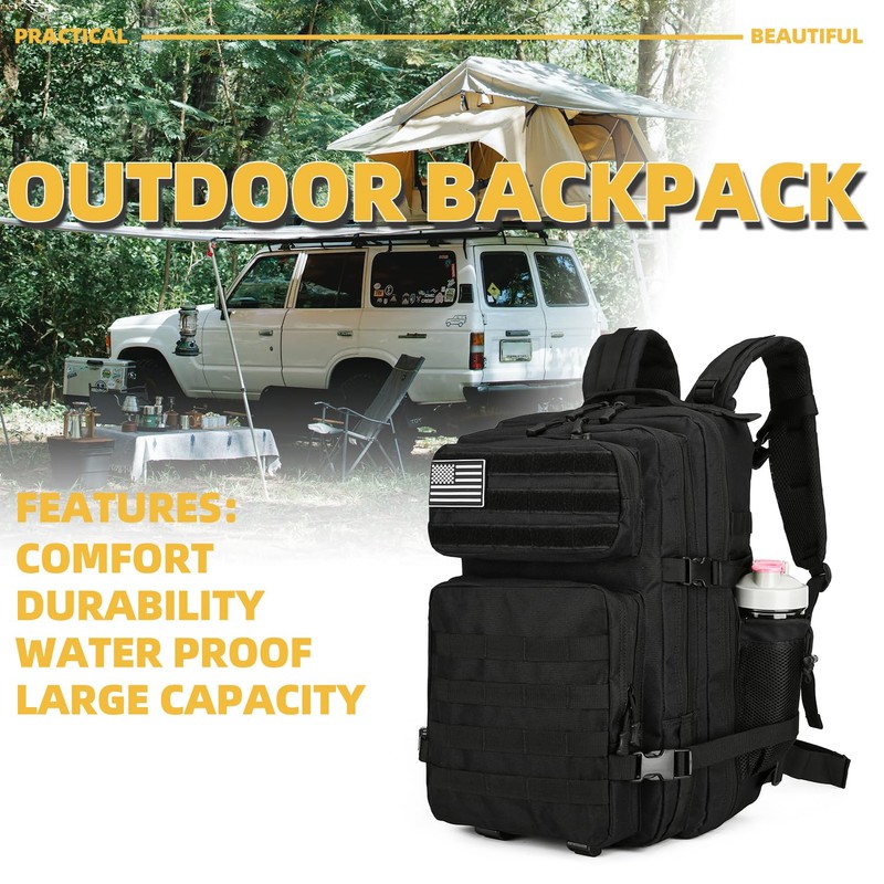 Lovelinks21 25L Tactical Backpack for Men Women Military Backpack Army